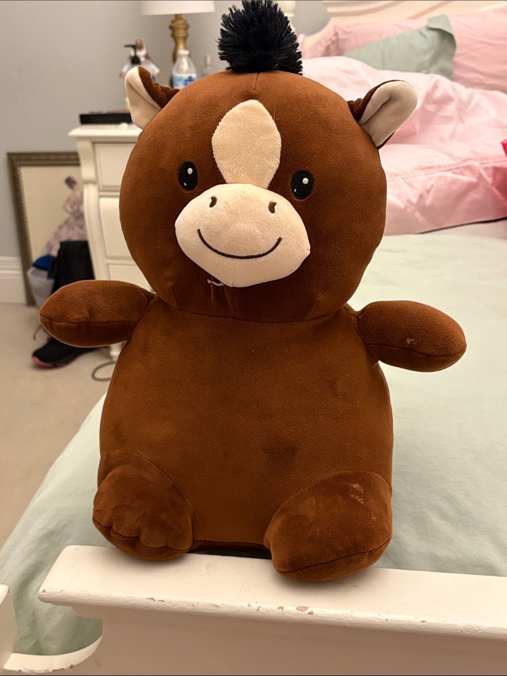 Plush Brown Horse Soft Toy - Kids Toy